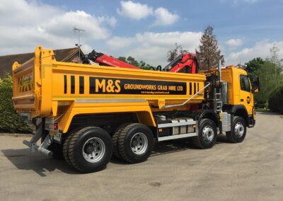 tippers and grabs London